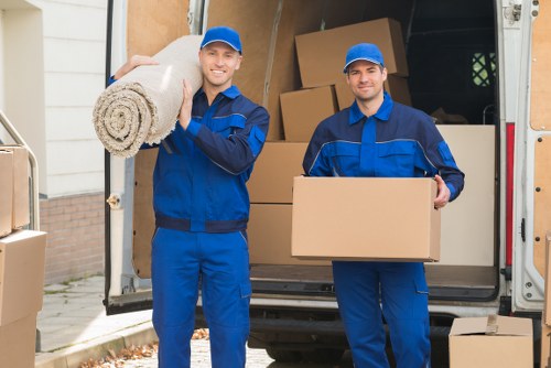Professional team handling furniture pick-up ensuring quality care in Fulham